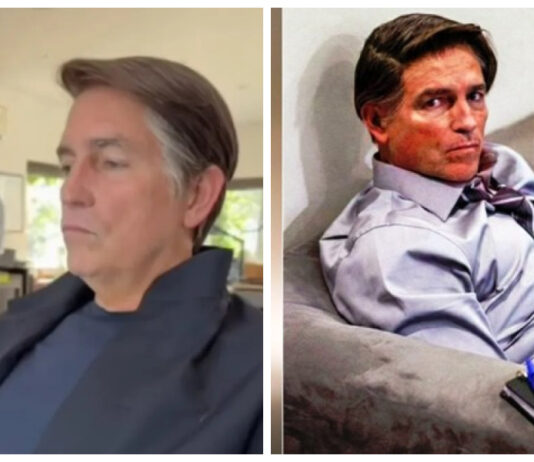 Jim Caviezel como Bolsonaro: imagens das gravações do filme se multiplicam nas redes sociais