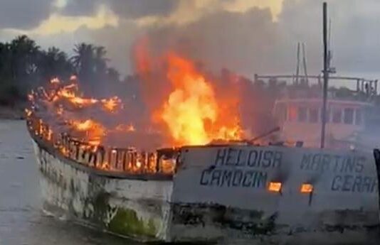 Suspeito de cometer homicídio em outubro é um dos presos por incêndio a barco no Ceará