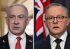 Netanyahu acusa premiê australiano de fomentar o antissemitismo