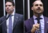 Presidente da Câmara Hugo Motta cassa Eduardo Bolsonaro e Ramagem em decisão da Mesa Diretora