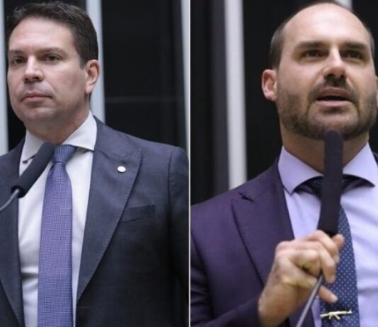 Presidente da Câmara Hugo Motta cassa Eduardo Bolsonaro e Ramagem em decisão da Mesa Diretora
