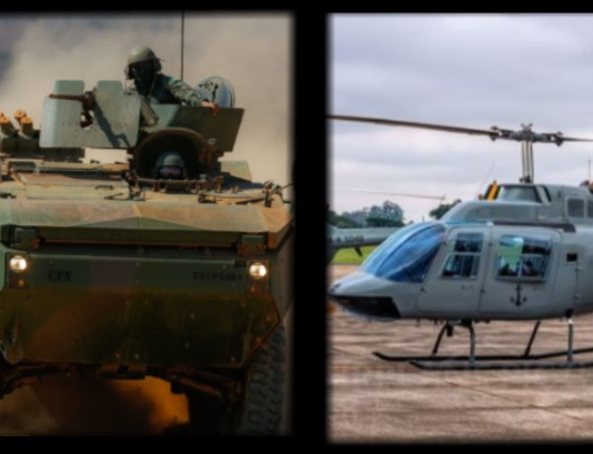 Brasil doa helicópteros e blindados para Paraguai e Uruguai.