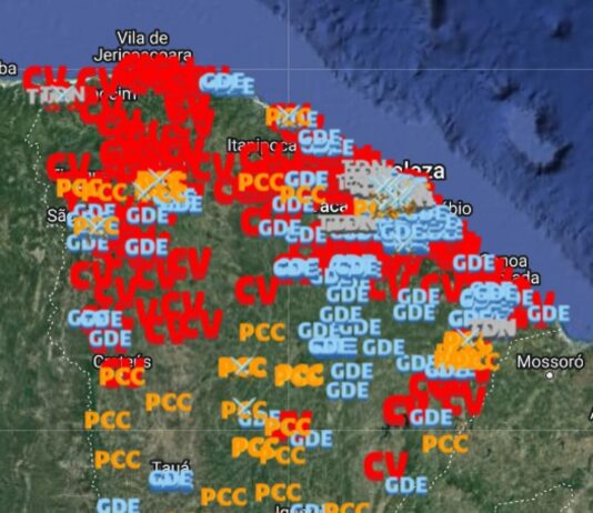 Jornal destaca avanço das facções criminosas dentro da política no Ceará, ameaçando candidatos e eleitores.