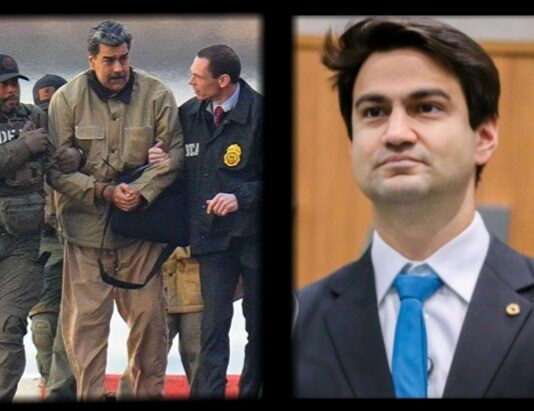 “Não é sobre petróleo, é sobre corrupção, narcotráfico e poder criminoso”, responde o dep. Pedro Matos, a quem defende a soberania da ditadura de Maduro.