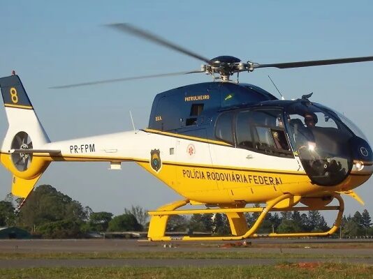 Com 8 helicópteros fora de ação, PRF gasta R$ 123 milhões em reparos das aeronaves.