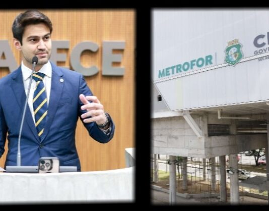Dep. Pedro Matos critica atraso de mais de 5 anos do VLT Aeroporto: “Um exemplo emblemático do descompasso entre anúncios oficiais e a efetiva entrega de obras públicas no Ceará”.