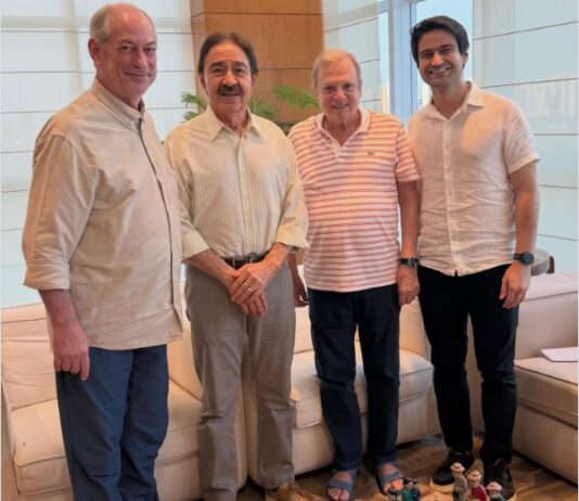 Deputado Pedro Gomes de Matos se reúne com Ciro Gomes e Tasso Jereissati e aquece rumores sobre 2026.