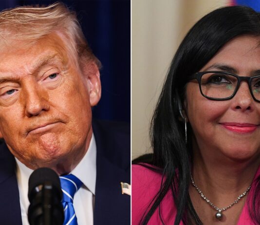 Presidente interina da Venezuela baixa o tom e fala em trabalhar “junto” com os EUA