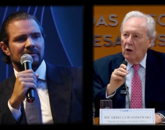 Master pagou R$ 5 milhões a escritório de Lewandowski já como ministro do governo Lula.