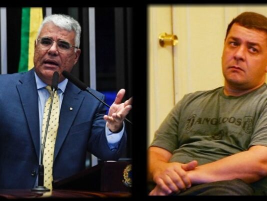 Senador Eduardo Girão e parlamentares do Novo pedem tornozeleira e retenção de passaporte de Lulinha ao STF.