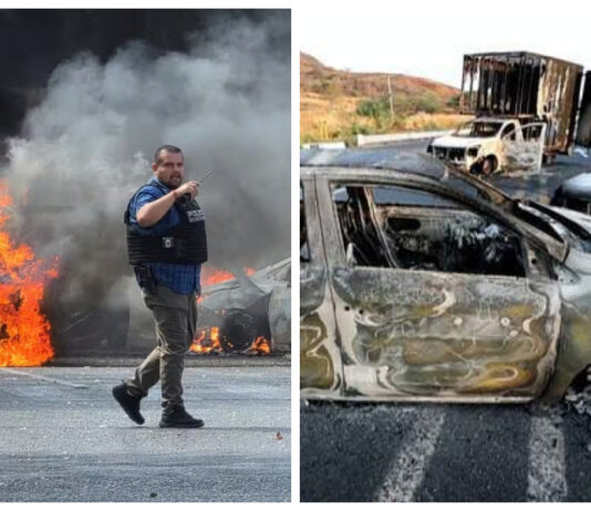 México vive onda de violência após morte de El Mencho, com 62 mortos, 25 das forças de segurança.