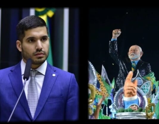 Dep. André Fernandes entra com ação no TCU questionando desfile da escola de samba em homenagem a Lula.