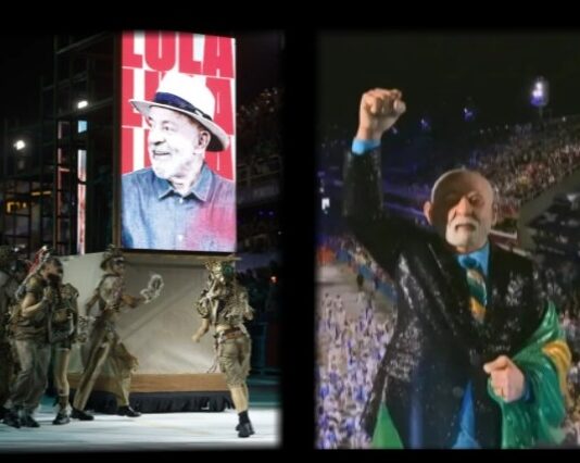 Desfile em homenagem a Lula faz TV Globo perder audiência