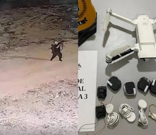 Facção CV usa drones para levar celulares e drogas para presídios na Grande Fortaleza