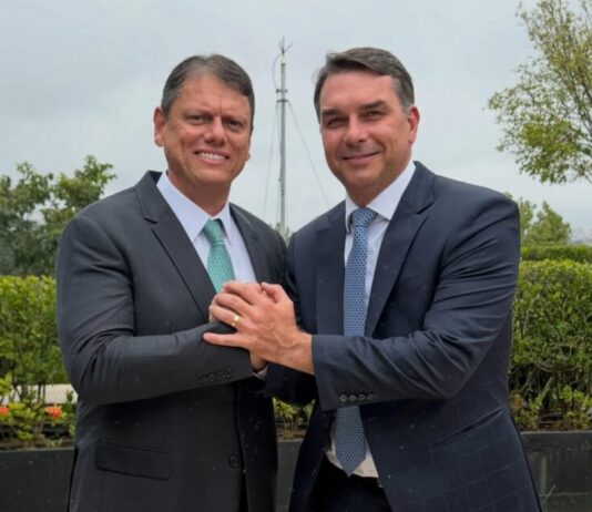 Flávio após reunião com Tarcísio: “Vamos fazer história juntos”