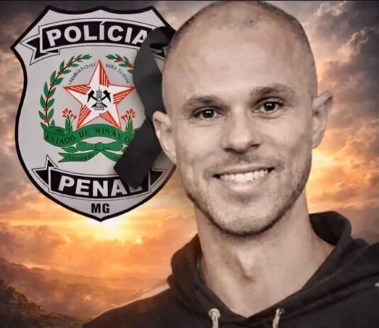 Policial morre soterrado após salvar esposa e vizinhos de deslizamento em MG.