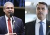 Lindbergh aciona TSE contra ex-ministro e Flávio Bolsonaro