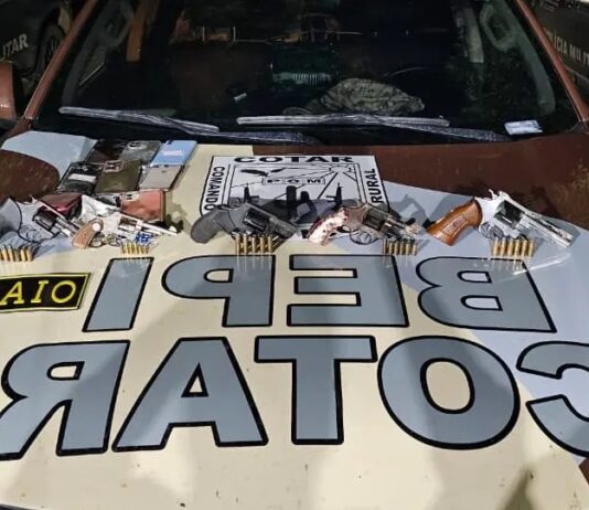 Cinco bandidos são mortos em troca de tiro com a polícia no interior do Ceará.