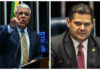 Sen. Eduardo Girão e o partido Novo apresentam representação contra Davi Alcolumbre para afastá-lo da presidência do Senado.