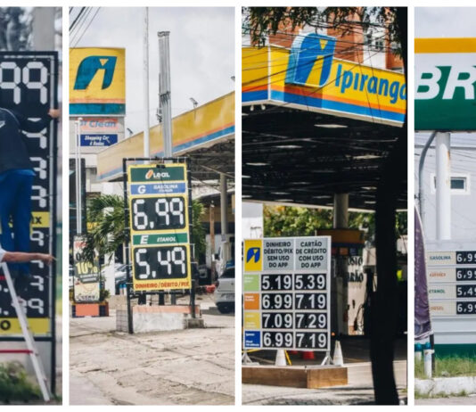 Em novo aumento, gasolina comum em Fortaleza chega a R$ 6,99