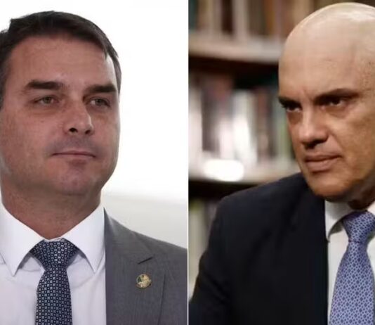 Flávio esteve com Moraes e pediu prisão domiciliar humanitária para Bolsonaro