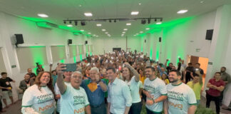 “Defender o livre mercado, menos impostos e enfrentar o crime organizado. Esse é o nosso projeto”, diz Girão em lançamento da sua pré-candidatura ao governo do Ceará em Sobral.