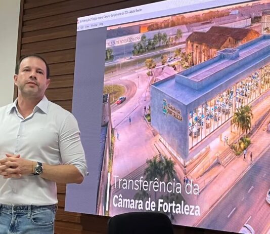Evandro envia aos vereadores permuta de terrenos para construção da nova Câmara de Fortaleza, que deve custar mais de R$ 70 milhões.