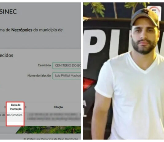 Prefeitura registra que “Sicário” foi enterrado um mês antes de morrer.