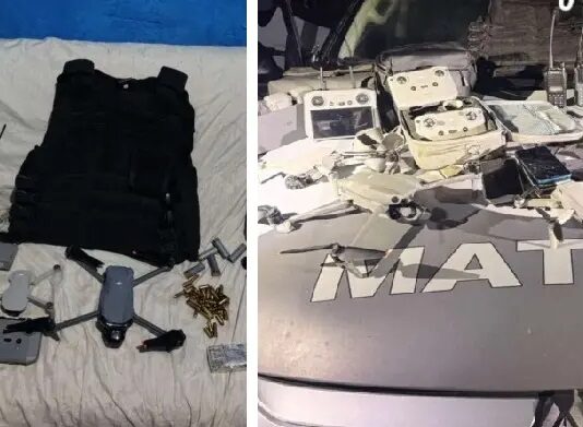 Modus operandi CV: facção utiliza drones para jogar granadas, nuvens de fumaça e atingir casas no Ceará.