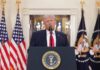 Trump diz que trabalho no Irã vai terminar “muito rápido” e está “quase concluído”.