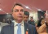 Flávio Bolsonaro na posse de Nunes Marques: “Espero um TSE imparcial”