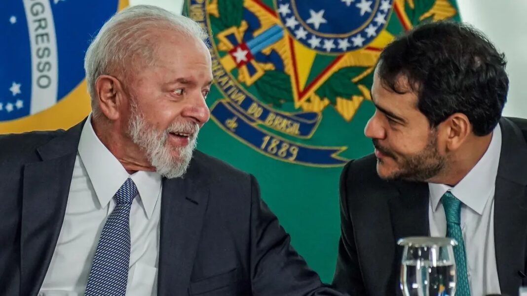 Lula e Jorge Messias