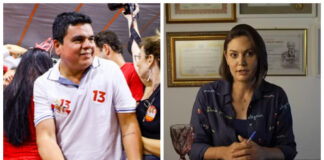 Em tom irônico, ex-secretário do governo do PT Chagas Vieira presta apoio a Michelle Bolsonaro.