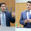 Deputados líderes do governo do PT discutem no palco em evento com Elmano em Iguatu