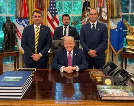 Governo Trump considera condenação de Eduardo Bolsonaro como perseguição