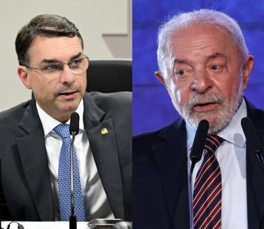 Flávio abre notícia-crime contra Lula por fala sobre enforcamento