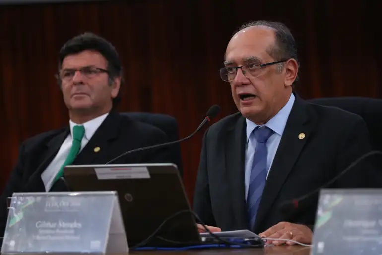 Gilmar Mendes e Fux