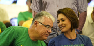 Eduardo Girão agradece apoio de Michelle Bolsonaro em vídeo