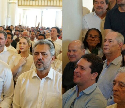 Diácono repreende público após tumulto entre apoiadores de Ciro e Elmano em Barbalha