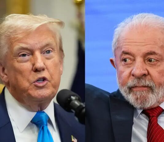 Trump chama Lula de “volátil” e diz que não se importa com presidente brasileiro