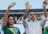 Michelle volta atrás e nega briga com Flávio Bolsonaro