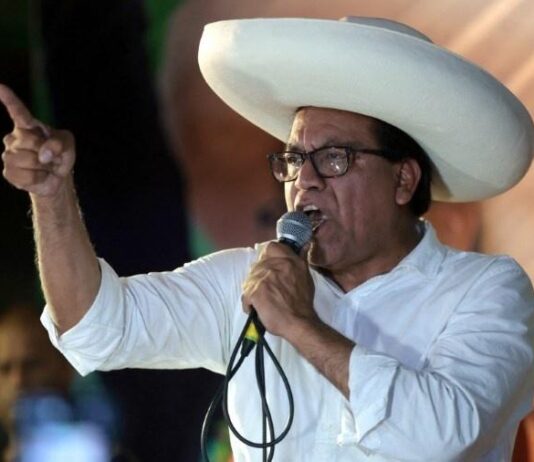 Partido de esquerdista Sánchez diz que não respeitará resultado da eleição no Peru.