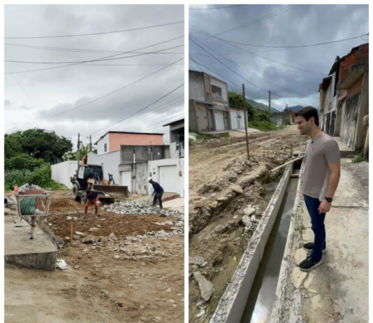 Após denúncia e cobrança do deputado Pedro Matos, obras de saneamento em Maranguape são retomadas