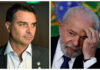 Mesmo com milhões da Secom, Lula tem metade das interações do Flávio Bolsonaro no 1° semestre.