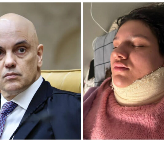 Moraes mantém bloqueio de contas e passaporte da filha menor de Oswaldo Eustáquio.