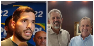 Dep. André Fernandes expõe base do governo que critica aliança do PL com Ciro Gomes: “Não vão falar da aliança do PSD e do PT? O Domingos Filho vai votar no Caiado?