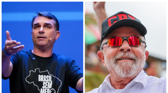 Flávio diz que Lula “encoraja” atuação de “bandidos” e “vagabundos”