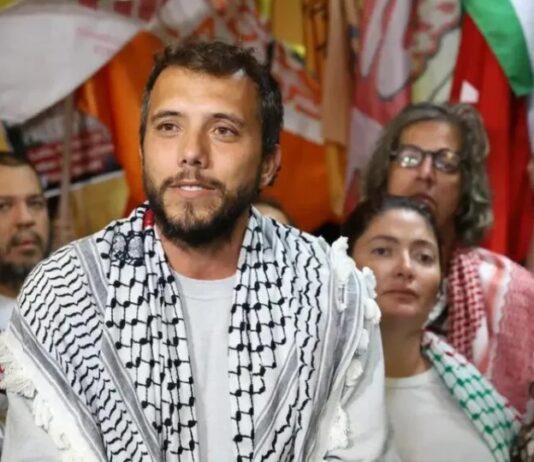 Candidato radical pró-Palestina monta comitê em bairro judeu de São Paulo