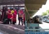 Greve de ônibus em Fortaleza: Sintro faz paralisação no Terminal do Antônio Bezerra