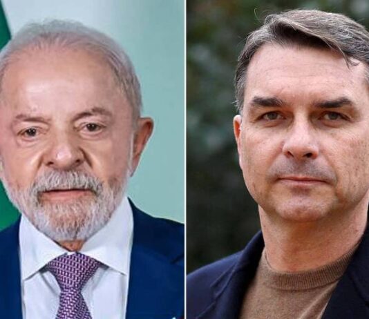 Pesquisa PoderData/Aya traz empate entre Flávio e Lula no 2° turno.